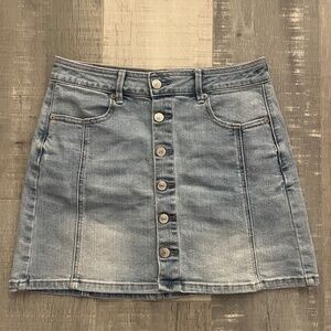American Eagle Denim Mini Skirt